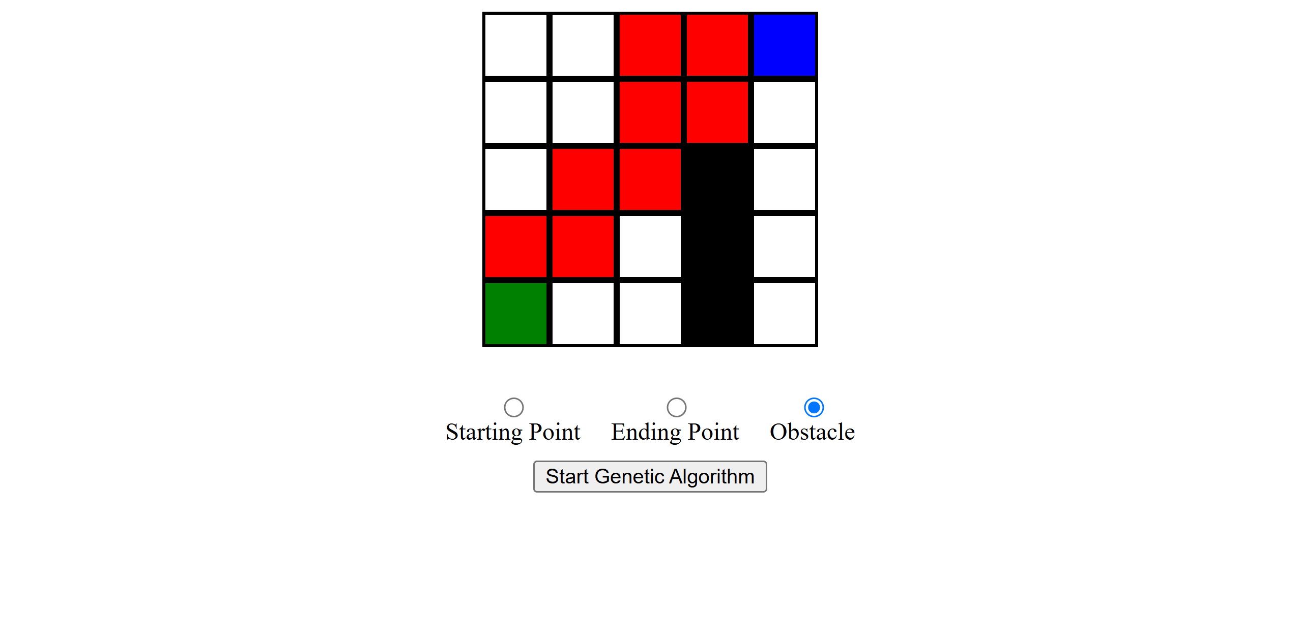 Homepage of the Genetic Algorithm site